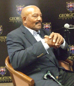 Jim Brown at interview